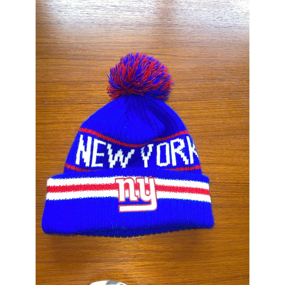 New York GIANTS knit hat Pom Pom